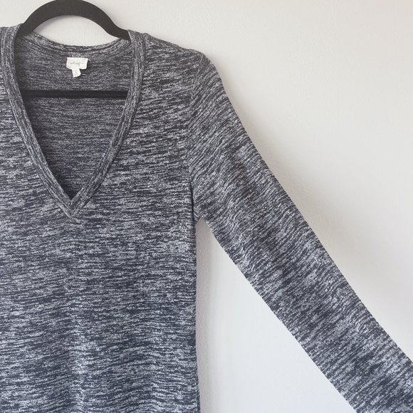 Wilfred Free Aritzia Dress large salt & pepper midi dress sweater dress - Picture 7 of 16